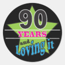 Search for 90 years stickers Ninety years old