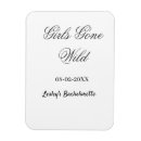 Search for bachelorette rectangular magnets Bachelorette party name date