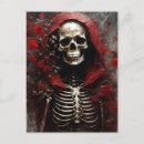 Search for dark and macabre postcards Ai generated