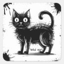 Search for cat doodle stickers Halloween