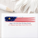 Search for old glory return address labels Stars and stripes