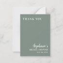 Search for bridal shower note cards White