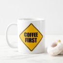 Search for funny warning signs mugs Dad