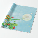 Search for dandelion wrapping paper Flower