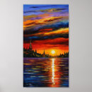 Search for oil painting with sunset posters Abstract