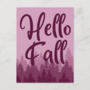 Search for fall party postcards Pink