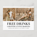 Search for budget wedding save the dates Typography