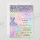 Search for rainbow quinceanera invitations Ombre