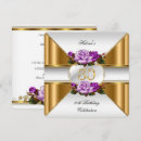 Search for purple 80th birthday invitations Roses