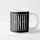 Search for bold fonts mugs Black and white
