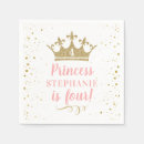 Search for princess napkins Crown
