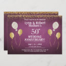 Search for 50th anniversary save the date postcards Golden