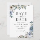 Search for dusty blue save the dates Rustic