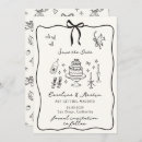 Search for hand drawn save the dates Quirky