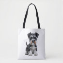 Search for miniature schnauzer tote bags Animal