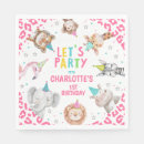 Search for safari napkins Calling all party animals