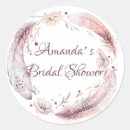 Search for rustic floral wreath stickers Shower