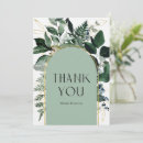 Search for greenery wedding thank you cards Sage green