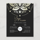 Search for yoga flyers Lotus