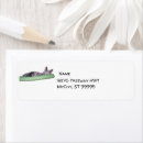 Search for blue cat return address labels Grey