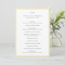 Search for reception wedding programs Elegant