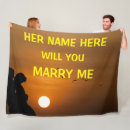 Search for will you marry blankets Engagement