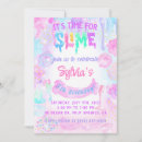 Search for slime birthday invitations Paint