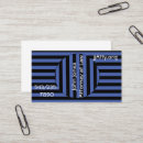 Search for illusion business cards Stripes