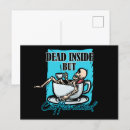 Search for skeleton lovers postcards Coffee