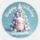 Search for funny bunny stickers Cartoon