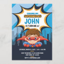 Search for super hero invitations Blue