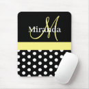 Search for yellow and white polka dot electronics For her