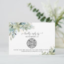 Search for dusty blue rsvp cards Greenery