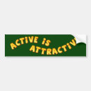 Search for activity bumper stickers Active