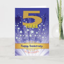 Search for 5 year anniversary cards Recovery