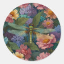 Search for vintage dragonfly stickers Floral