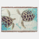 Search for sea turtle blankets Watercolor