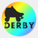 Search for vintage skate stickers Roller derby