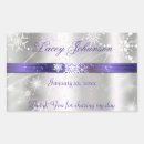 Search for purple silver stickers Snowflakes