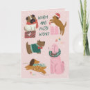 Search for animal lover christmas cards Whimsical