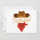 Search for a cowboy howdy cards Yeehaw