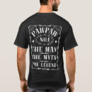 Search for grandpa man myth legend tshirts Granddad