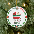 Search for infant christmas tree decorations My first christmas
