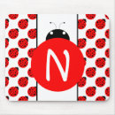 Search for lady beetles mousepads Red