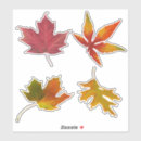 Search for gold maple leaf stickers Thanksgiving