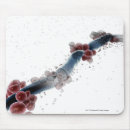 Search for microscopic mousepads Illustration
