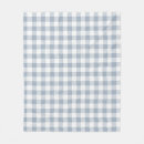 Search for blue and white check gingham blankets Summer