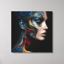 Search for young canvas prints Beautiful woman