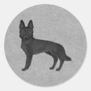 Search for cartoon german shepherd stickers Gsd