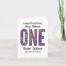 Search for 1 year sober cards Alcoholics